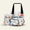 Collage Premium Bundle: Medium Tote + Mini Chuchería Bag + Notebook