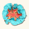 Flora & Fauna Jewelry Sack Coral