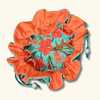 Flora & Fauna Jewelry Sack Turquoise